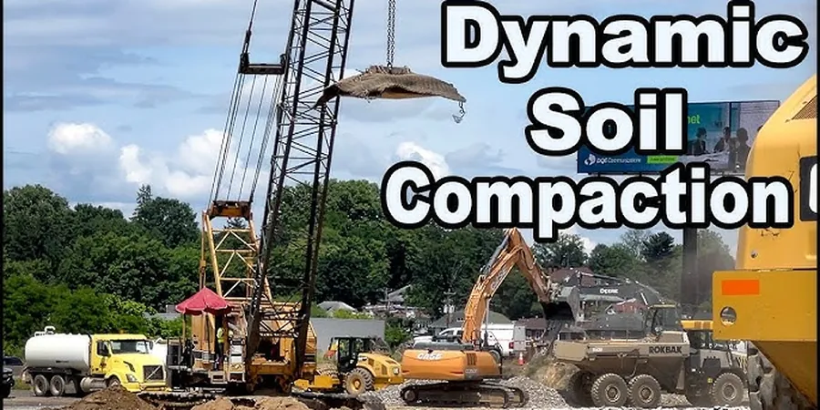 Illustrative image of Dynamic compaction design in Mackay
