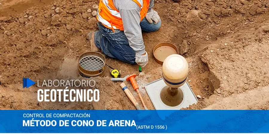 Illustrative image of Field density test (sand cone method) in Mackay