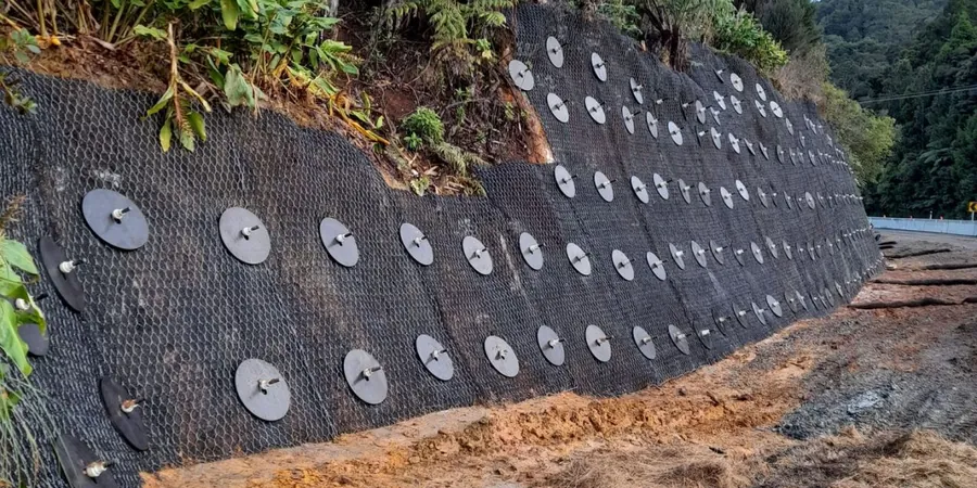 Illustrative image of Slope stabilization design in Mackay