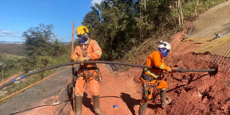 Illustrative image of Geotechnical slope monitoring (monthly) in Mackay