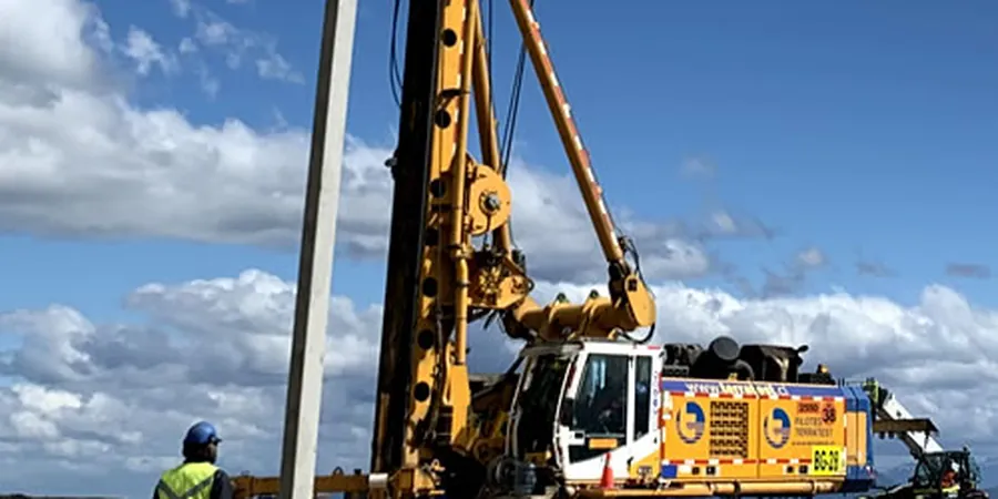 Illustrative image of Driven pile design in Mackay