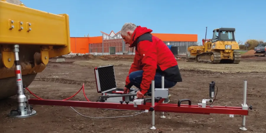 Illustrative image of Plate load test (PLT) in Mackay