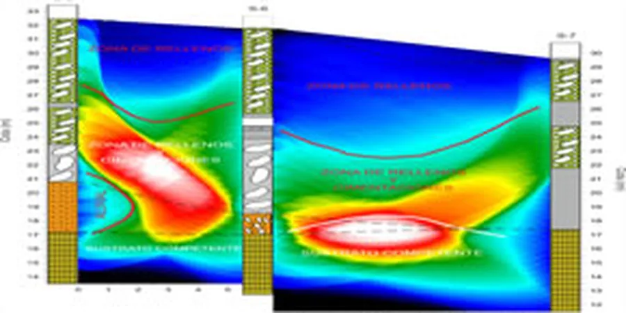Illustrative image of Seismic tomography (refraction/reflection) in Mackay