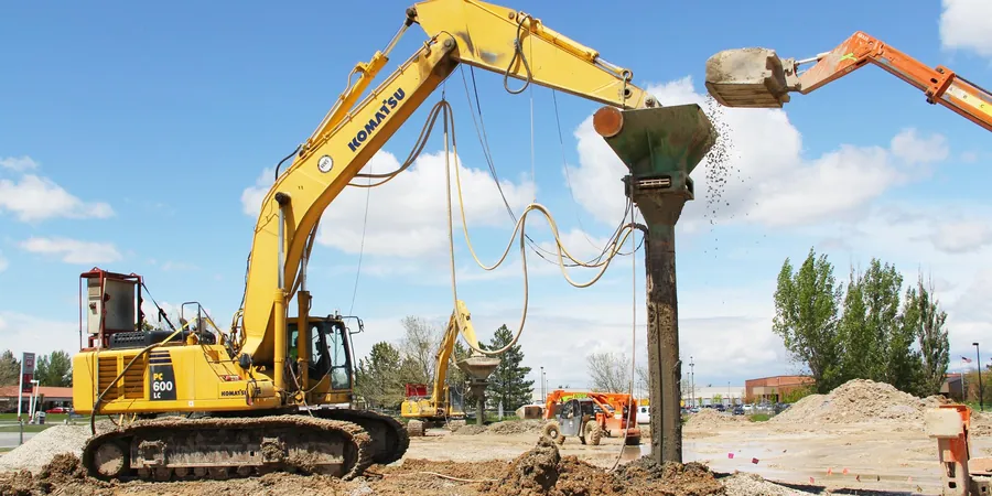 Illustrative image of Vibrocompaction design in Mackay